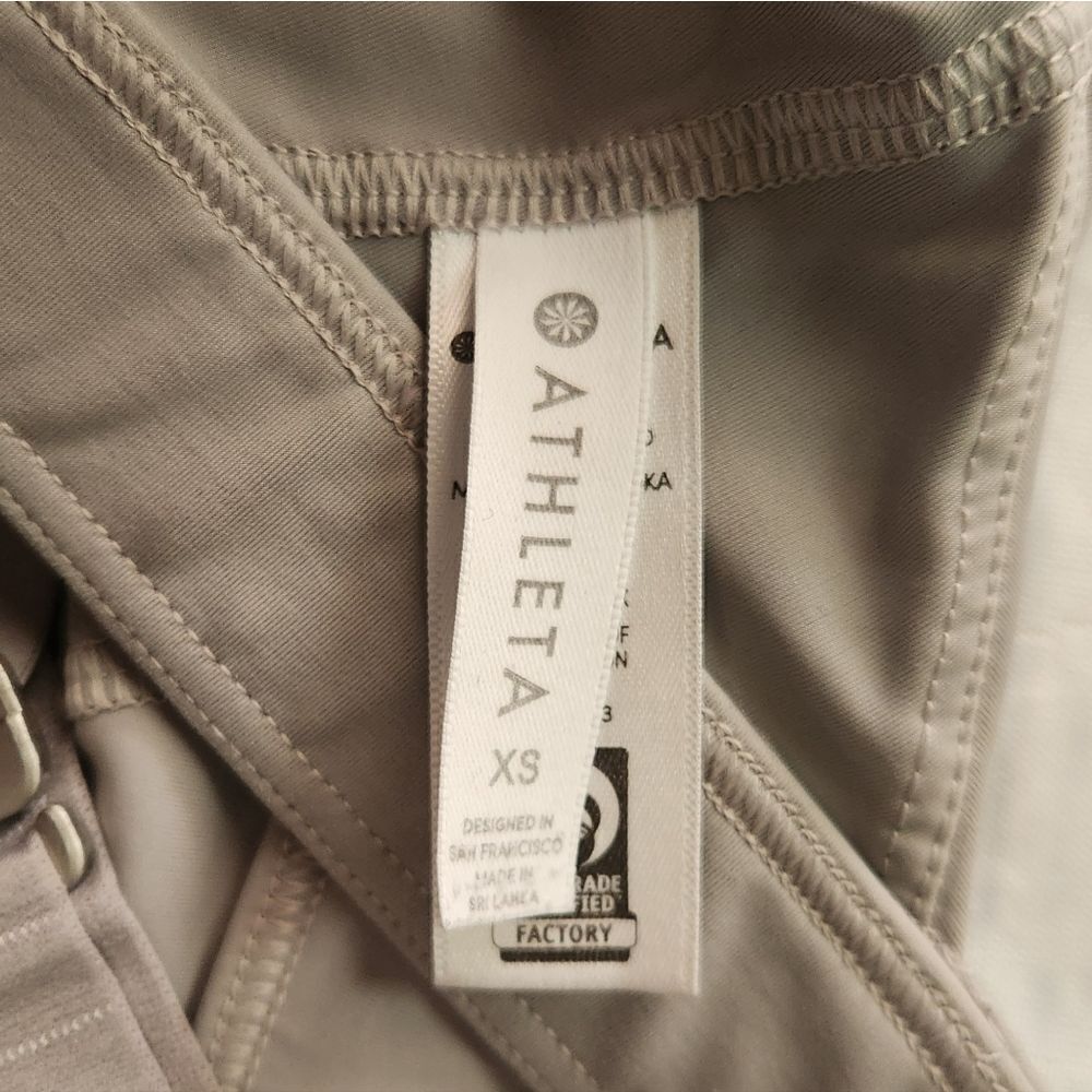 Athleta Pyramid Wireless Racerback Bra Size XS‎ - Picture 3 of 4